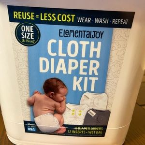 Cloth diaper kit